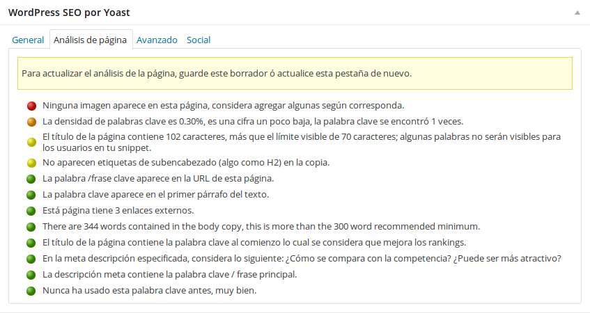 como optimizar un post