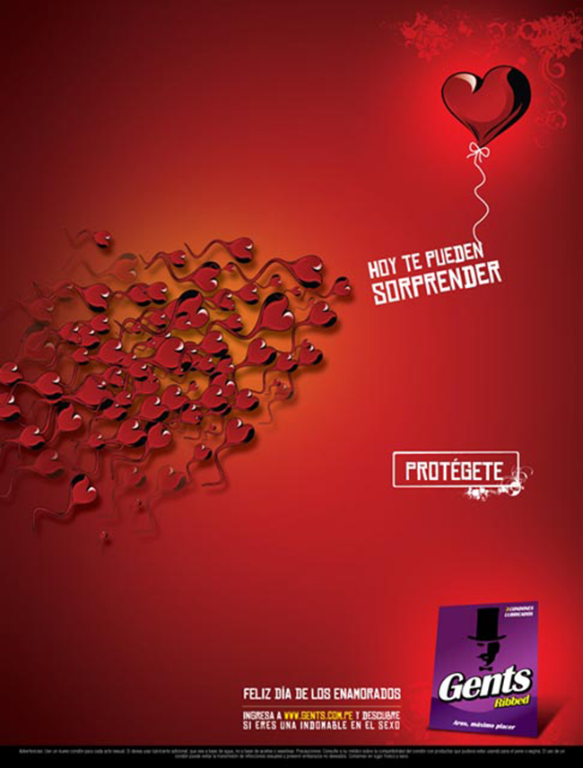 publicidad en san valentin