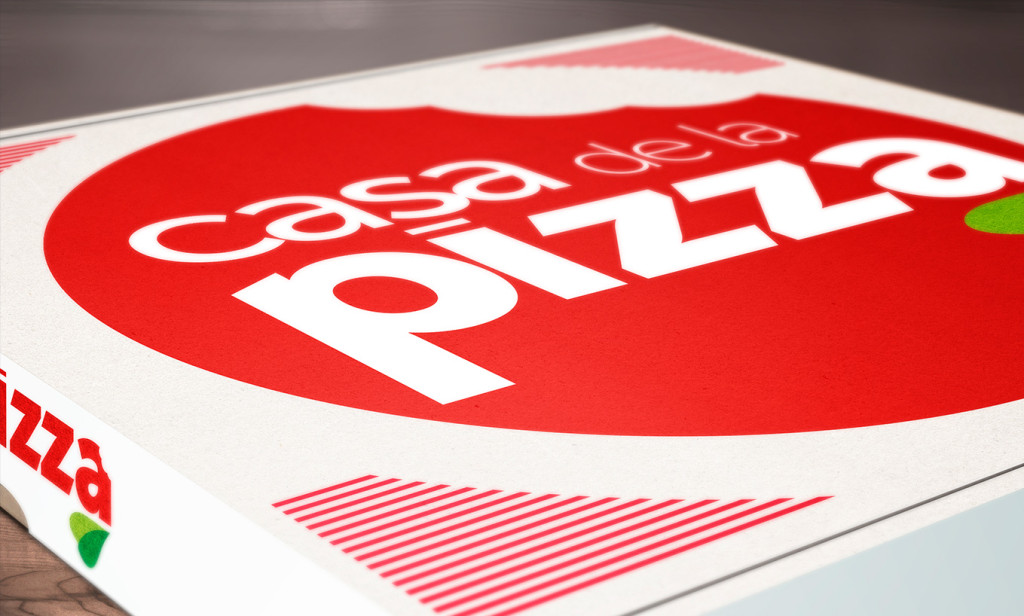 packaging casa de la pizza - AN Publicidad