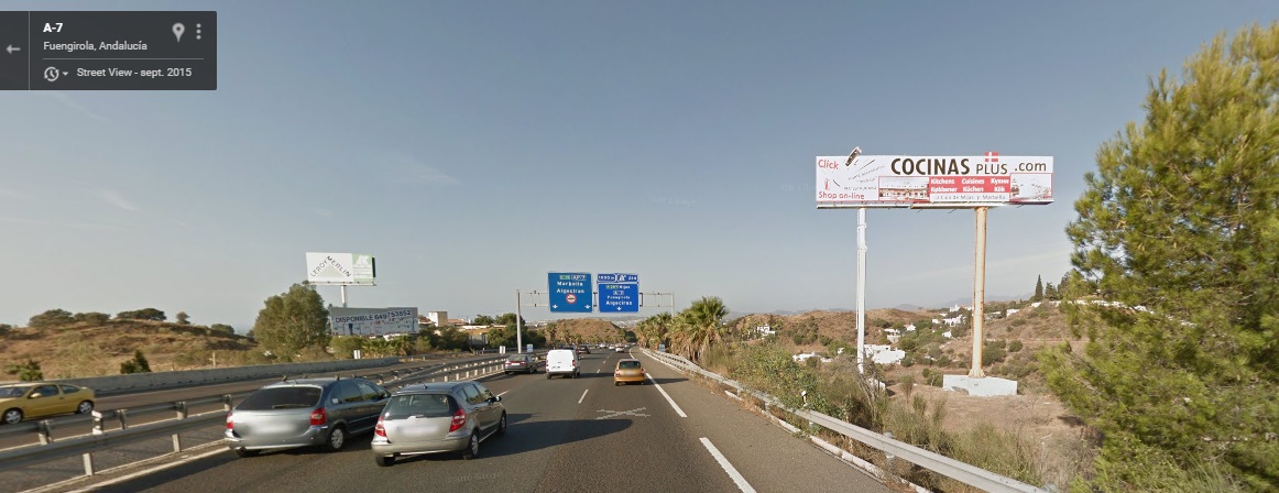 5 vallas publicitarias de las más codiciadas en la Costa del Sol