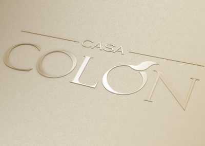 diseño marca CASA COLÓN