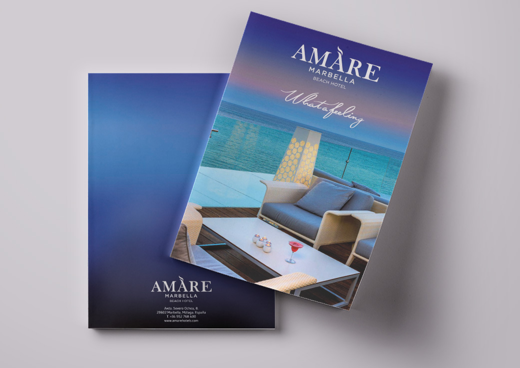 Diseño directorio Hotel Amare Marbella