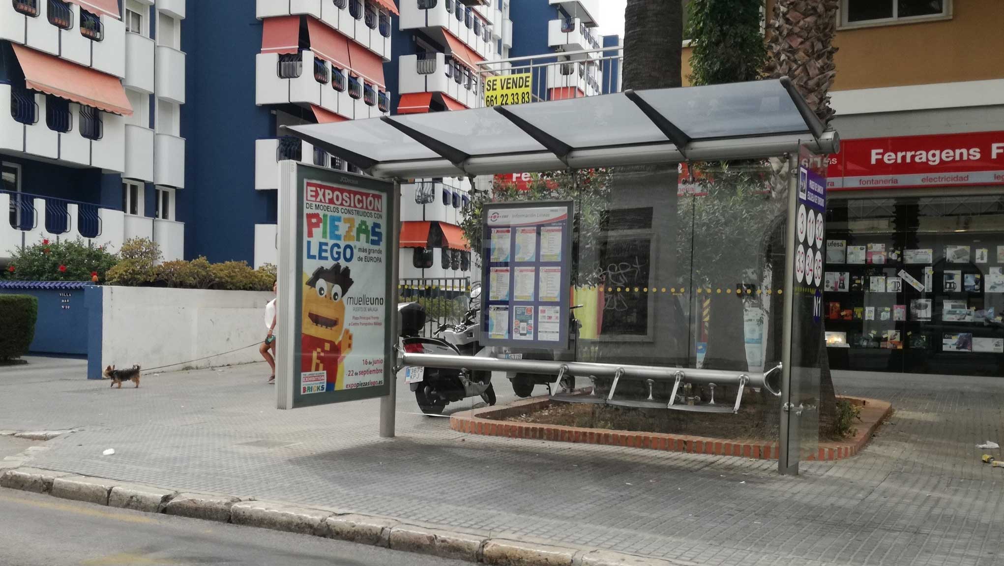 Publicidad exterior exposici贸n lego Publicidad exterior exposici贸n lego