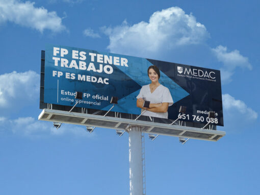 Publicidad Exterior para MEDAC