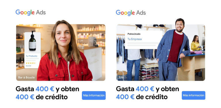 Bono Credito 400€Google Ads