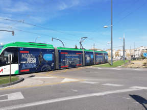 Publicidad Tren Integral Metro Granada