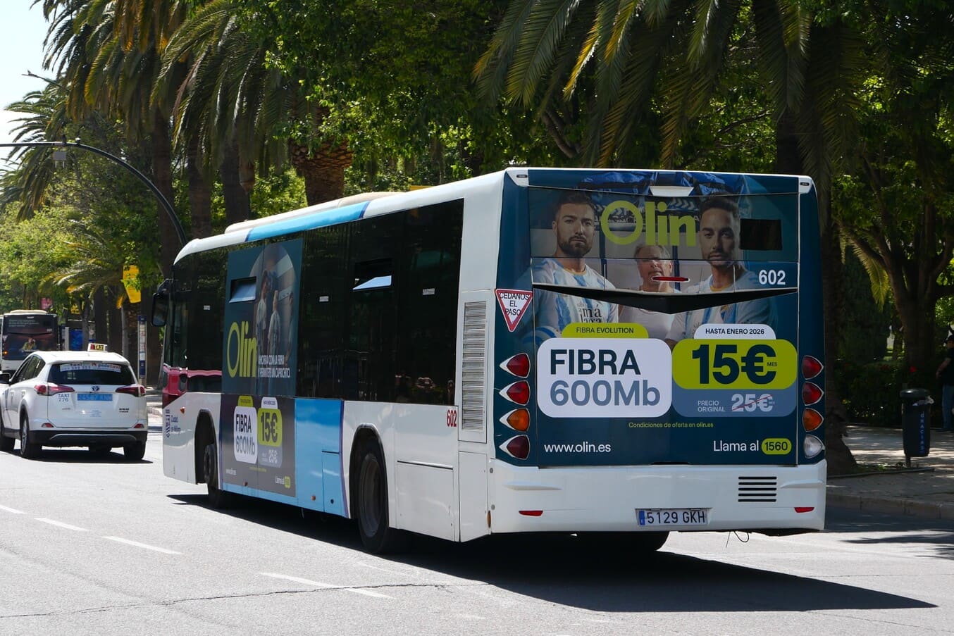 Campaña Autobuses Málaga | Olin 2025