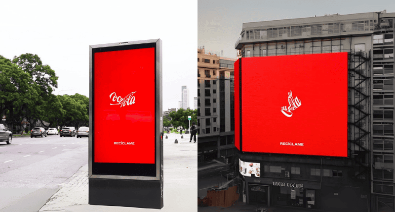 Campaña Publicidad Coca Cola - Recycle Me