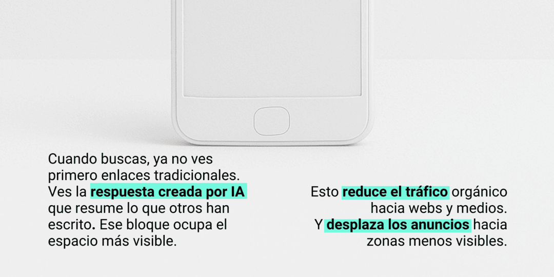 la ia y las busquedas generativas