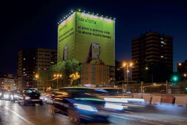 Fachada Publicidad en Avenida Andalucía de Málaga