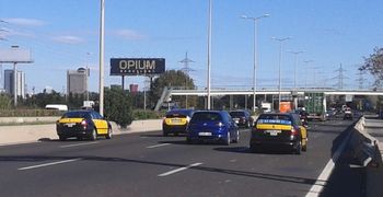 Monoposte publicitario 20,8x6 metros en el entorno del Aeropuerto de Barcelona