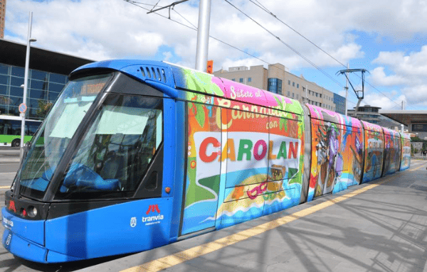 Rotulación Integral de Tranvías con Publicidad de Gran Formato