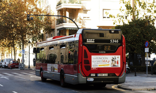 autobus publicidad - emt valencia