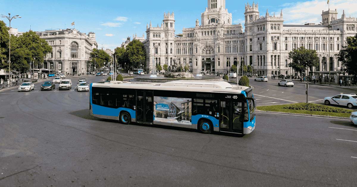 Publicidad en Autobuses de Madrid