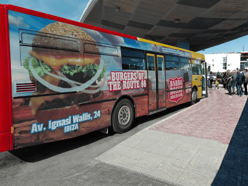 Publicidad exterior en Ibiza