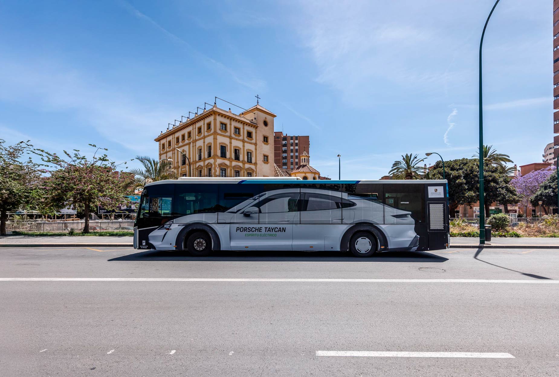 Publicidad en autobuses urbanos Málaga