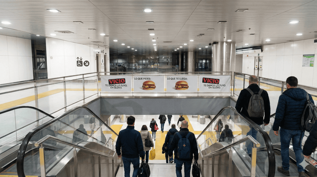 Publicidad en Metro Mallorca