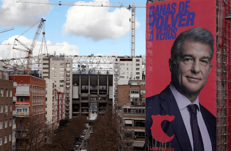 Lona Publicitaria Fachada Bernabeu 