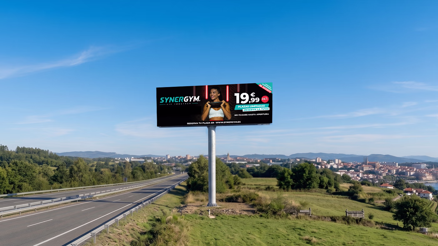 Vallas publicitarias en Pontevedra y Vigo para campañas visibles en ubicaciones estratégicas
